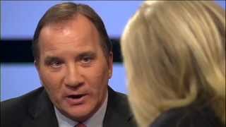 Stefan LÃ¶fven KÃ¤bbel i SVT Agenda [upl. by Arekat]