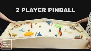 Make a 2 Player Pinball Game  XCarve Project [upl. by Jarred779]