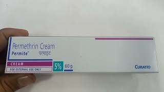 Permite Cream  Permethrin 5 Cream  Permite Cream Uses Side effects Benefit Review Hindi  Permite [upl. by Isidro]