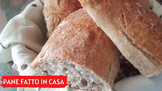 COME FARE IL PANE SENZA IMPASTO  Facile Veloce Croccantissimo [upl. by Seilenna]