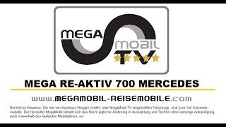 MegaMobil Mega ReAktiv 700Mercedes Sprinter quotDer 5Sterne Premium Kastenwagenquot [upl. by Sophy]