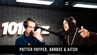 Potter Payper ArrDee amp Aitch  101 Barz Back To Back Freestyle [upl. by Valdis]