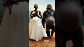 Scene of Mrpis the orangutan congratulating the bride nature animals explore orangutan mrpis88 [upl. by Say994]