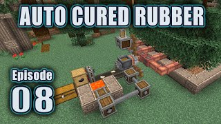 Sealed Mechanisms  Automatic Cured Rubber Ep 8  Minecraft Create Above and Beyond [upl. by Lucky]