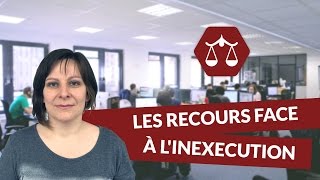 Léxecution du contrat  les recours face à linexecution  STMG Droit  digiSchool [upl. by Martelle600]