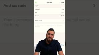 to create an invoice on QuickBooks Online using the mobile app quickbooks shorts [upl. by Dannel]