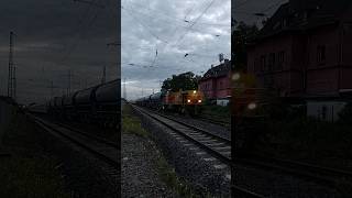 G1206 544 with grain and Kalktrain in lintorf fypシ゚viral train g1206 trainspotting [upl. by Bigot]