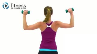 Tank Top Arms Workout  Shoulders Arms amp Upper Back Workout [upl. by Inge132]