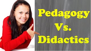 Pedagogy and Didactics [upl. by Enowtna]