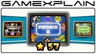 NES Remix 2 All Remix amp Bonus Stages Wii U [upl. by Einna659]