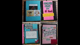 Consumer Rights Project File Class  10  Social Science Project  Consumer Rights  See and make [upl. by Boswall946]