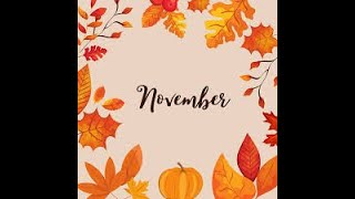 Happy November [upl. by Leclair373]