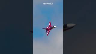 Türkiyes Hurjet combat aircraft in flight [upl. by Cathey435]