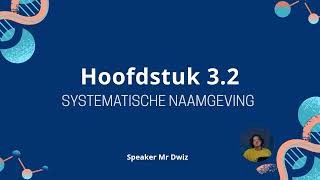 Scheikunde Havo 4 Hoofdstuk 3§2 Systematische naamgeving [upl. by Noraed]