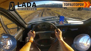 2003 Lada Niva 4x4 1600L 55kW 75 4K TEST DRIVE – DIRT SOUND EXHAUST BRAKES amp ENGINE [upl. by Skipper]