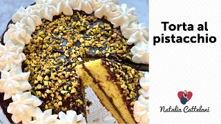 TORTA AL PISTACCHIO CON 4 INGREDIENTI  Ricetta facile e veloce  Natalia Cattelani [upl. by Nytsuj]