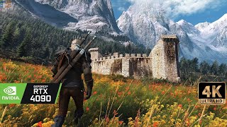 4K60 The Witcher 3 NEXT GEN PLMU modded Ultra graphics  Beyond all Limits  100Mods [upl. by Attoynek]