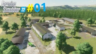 ⭐DeerFrieh débarque dans la nouvelle Map  FS22 thevalleytheoldfarm Timelapse 01⭐ [upl. by Asseral]