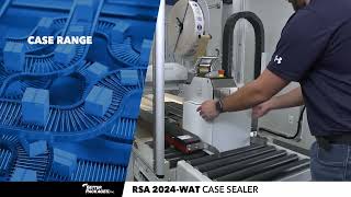 Interpack RSA 2024 WAT Case Sealer [upl. by Ihsir]