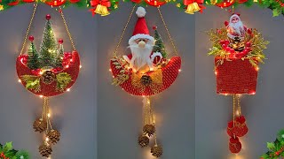 3 Easy Affordable Christmas Decoration ideas from Ordinary materials  DIY Christmas craft idea🎄499 [upl. by Walke44]