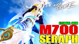 GACHA ETERNAL SKiN M700 SERAPH FAVORiTNYA PARA NETiJEN 😂 Blood Strike Indonesia [upl. by Fredrick]