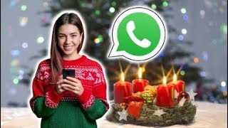 Kreative Adventsgrüße Die besten Tipps für WhatsAppquot [upl. by Gilda]