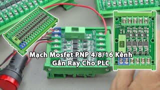 247 Mạch Mosfet PNP 4816 Kênh Gắn Ray Cho PLC [upl. by Popelka]