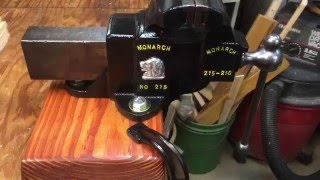 Antique Vise Restoration [upl. by Malvino]