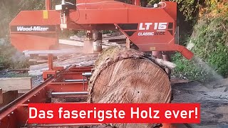 Das erste Mal dass ich dieses Holz auf dem Sägewerk habe [upl. by Aelc]