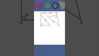 Proof RHS Criterion for Congruency triangles righttriangle math [upl. by Tterb281]