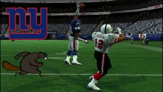 CAN WE TAKE DOWN THE UNDEFEATED GIANTS  MADDEN 07 BEAVERS FRANCHISE  S2W8 [upl. by Ailliw]