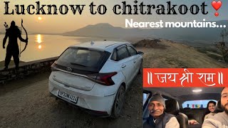 Lucknow to chitrakoot❣️Nearest mountain location⛰️Sanhok lake view🌅ABHISHEK SINGH DIKHIT [upl. by Taryn]