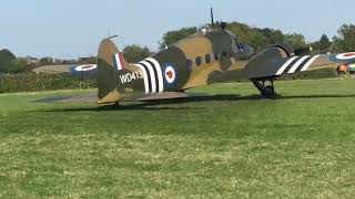 Avro Anson at the Victory show Cosby 2023 Liberator74 [upl. by Evangeline52]