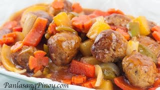 Sweet and Sour Meatballs [upl. by Powder]