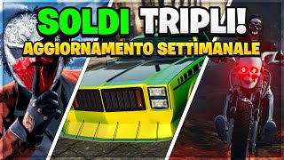 NUOVO AGGIORNAMENTO SETTIMANALE DI GTA5 ONLINE gtaonline [upl. by Redliw]