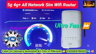 5g 4g Zlt x21 With External Antenna Port Option Wifi Router 🛂 Dispatched to Muzaffargarh Ultra Fast [upl. by Toni]