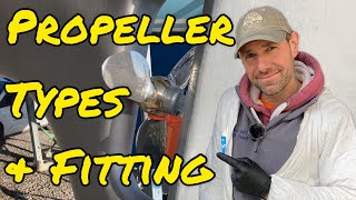 Boat Propeller Essential Info and how to fit a Darglow Featherstream on a Contessa Sailing Yacht [upl. by Kellina]