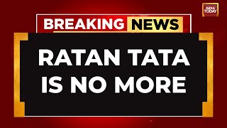 Ratan Tata Death News Visuals From Outside Breach Candy Hospital In Mumbai  Ratan Tata Passes Away [upl. by Petulah497]