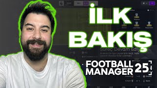 🎮 Football Manager 2025e İlk Bakış Yenilikler ve Değişiklikler ⚽ [upl. by Lewellen]