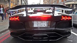 2015 ARAB SUPERCAR INVASION in London [upl. by Adieren90]