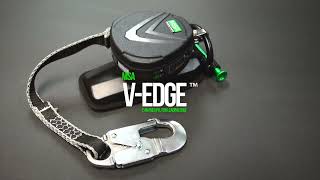 MSA VEDGE Leading Edge Cable Twin leg Personal Fall Limiter [upl. by Naujaj]