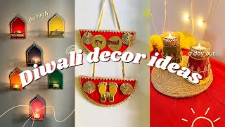 Diwali decorations ideas for home  wall Hanging  Home decor ideas festive decor diy diwalidecor [upl. by Riane]