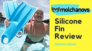 Molchanovs Core Silicone Fins Review  Swiss Army Knife of Freedive FIns CC Subtitle 抹茶矽膠小短蛙開箱中文字幕 [upl. by Selhorst]