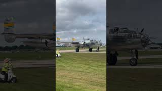 B25 Mitchell “Miss Mitchell” of the CAF Minnesota Wing at EAA AirVenture Oshkosh 2024 aviation fy [upl. by Huston137]