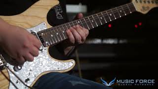 MusicForce Schecter Japan BH1STD Rosewood VS Maple Fingerboard Demo [upl. by Ateekram164]