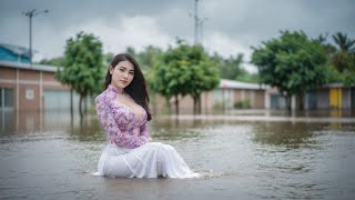 VIDEO 4K  VIETNAMESE WOMEN WEAR TRADITIONAL AO DAI  AO DAI VNG [upl. by Nuhs]