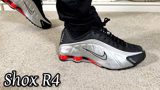 Nike Shox R4 Reviewamp On foot [upl. by Kristien]