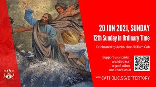 Catholic Sunday Mass Today Live Online  Sunday 12th Sunday In Ordinary Time 2021 [upl. by Vasilis]