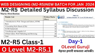 Master Web Designing Unveiling the Jan 2024 Exam Syllabus  O Level Free Classes For Jan 2024 Exam [upl. by Patrizia]