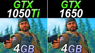 GTX 1050 Ti Vs GTX 1650 GDDR5  Stock and Overclock  1080p Gaming Benchmarks [upl. by Uol]